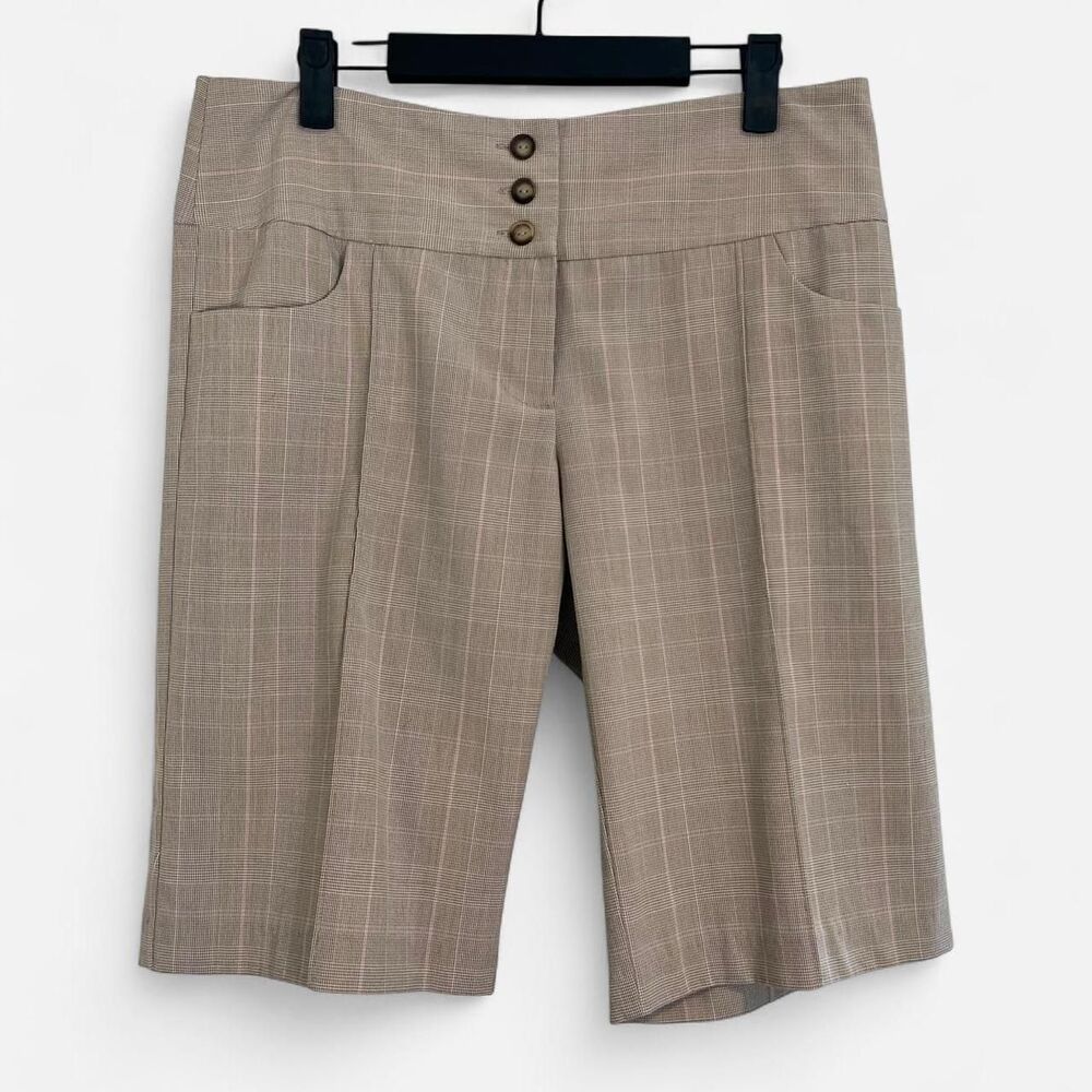 Speechless Women's Tan and Pink Trousers